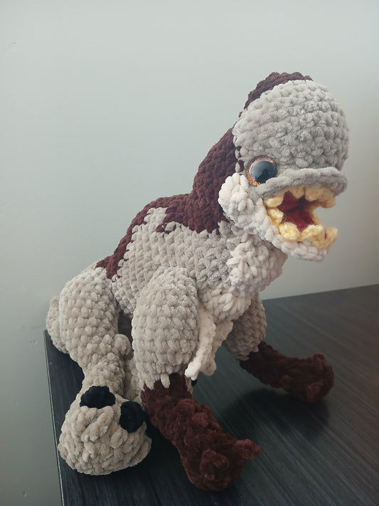 Derpy Dino Crochet Pattern
