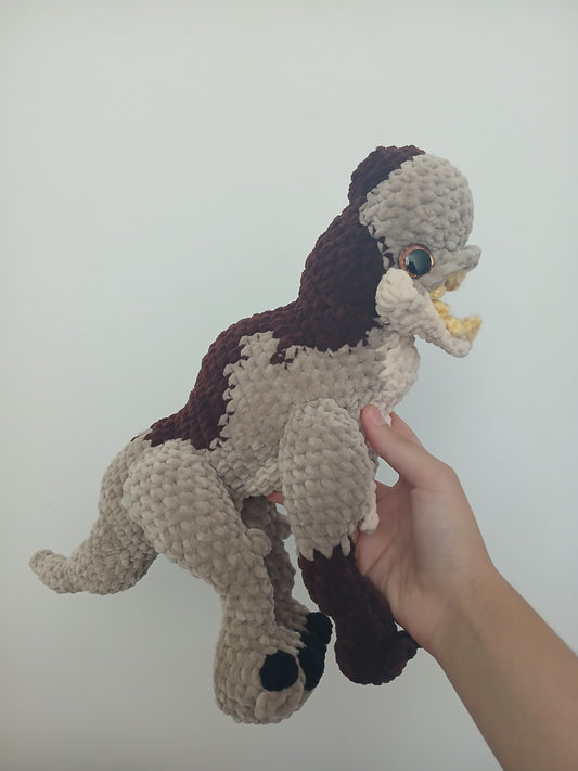 Derpy Dino Crochet Pattern
