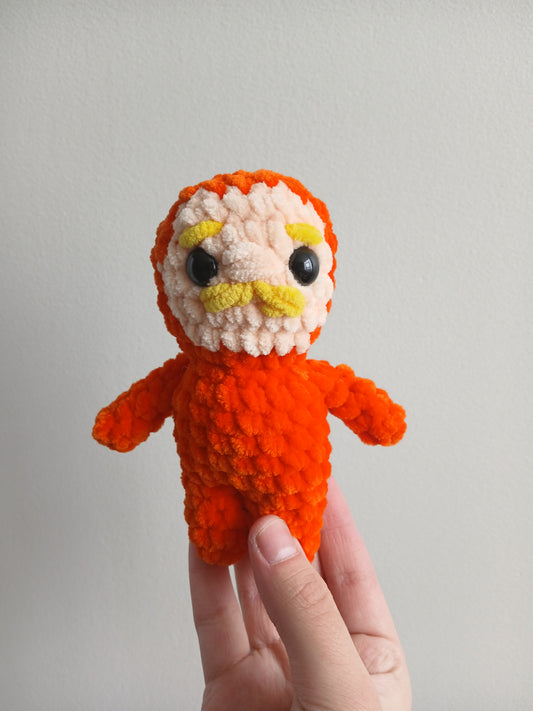 Person In Orange Costume Plushie